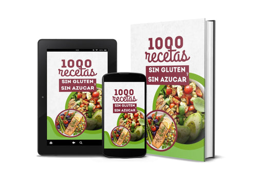 La gran colección de recetas saludables: 1000 ideas sin gluten y sin azucar